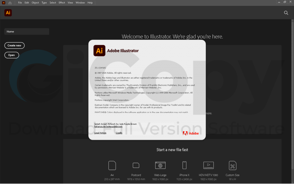 Adobe Illustrator 2021 25.1 Preview gicopy.com